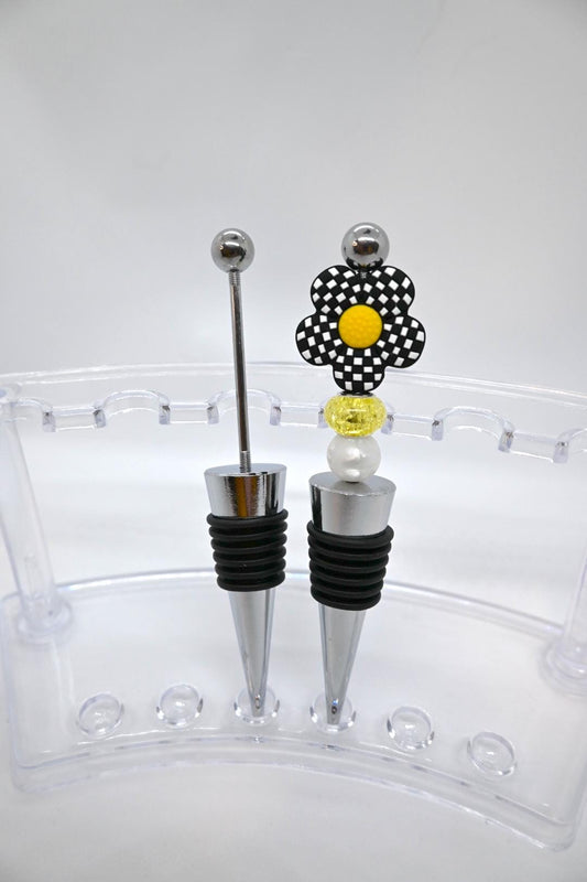 Custom Beaded Wine Stopper