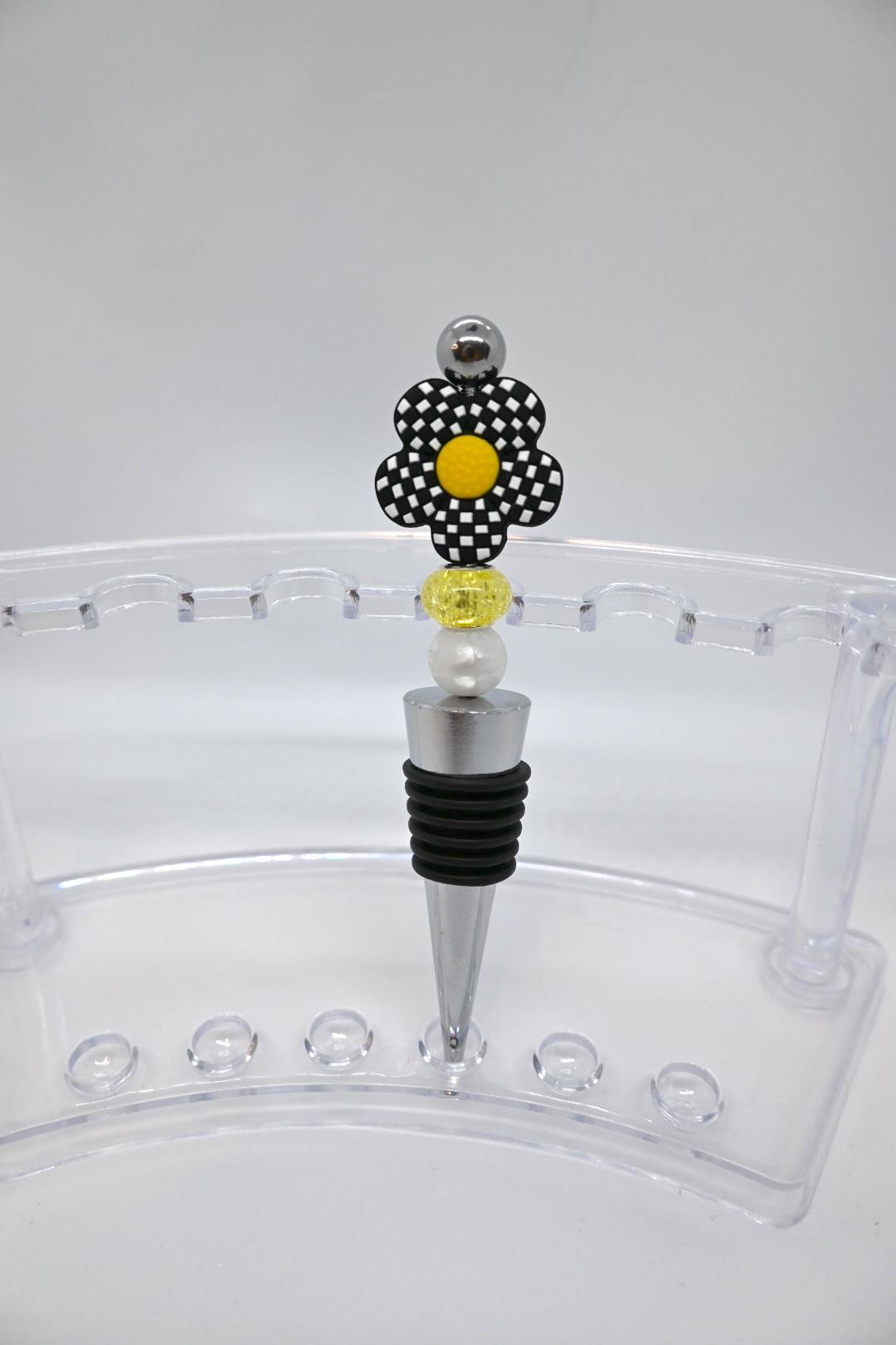 Beaded Wine Stopper - In Stock